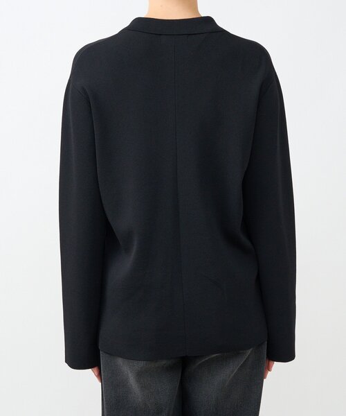 季節の変わり目に/接触冷感】ニットジャケット（テーラード