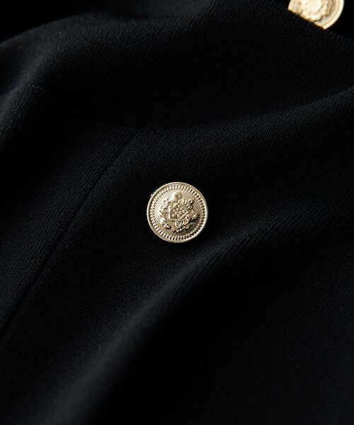 RIVE DROITE（リヴドロワ）の「【季節の変わり目に/接触冷感】ニットジャケット（テーラードジャケット・レディース・ブラック/ネイビー/ブラウン・FREE）」の17枚目の写真