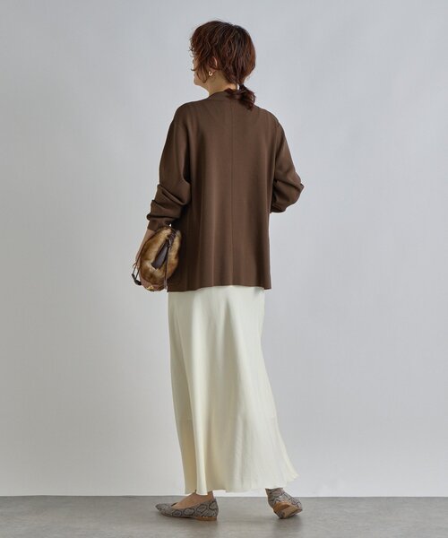 季節の変わり目に/接触冷感】ニットジャケット（テーラードジャケット