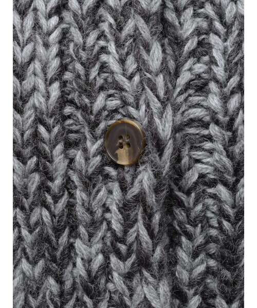 VEQUM（VEQUM）の「【VEQUM】HAND MIX KNIT VEST（ベスト・レディース・グレー/ブラウン・FREE）」の3枚目の写真