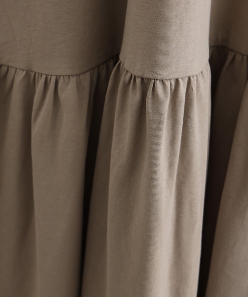 ElegChic（エレグシック）の「袖 フレア ノースリーブワンピース（ワンピース・レディース・ベージュ/グレー/ブラック・M/XL/4L）」の18枚目の写真