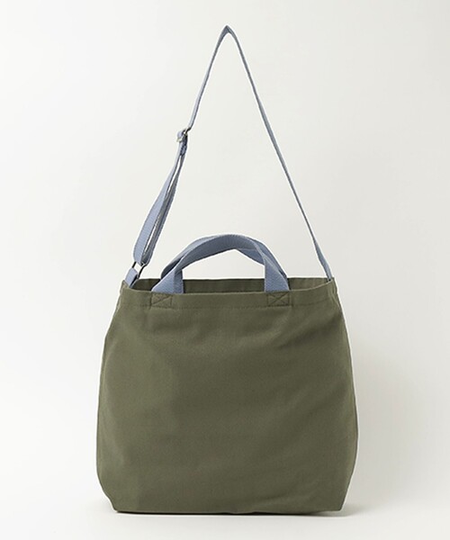 BEAMS HEART(ビームスハート)の「【7/9値下げ】スマイル カスレロゴ バッグ(A4サイズ収納可能)(トートバッグ・レディース・グレー/オリーブ/ホワイト系その他5/ブラウン系その他・ONE SIZE)」の17枚目の写真