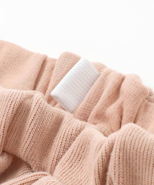 SLAP SLIP（スラップスリップ）の「キラキラ刺しゅうフリルポケットスカッツ(80~120cm)（スカート・キッズ・ネイビー/ベージュ・90cm/100cm/80ｃｍ/110cm/120cm）」の4枚目の写真