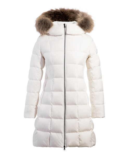 TATRAS（タトラス）の「TATRAS(タトラス) GANO ガノ（ダウンジャケット/コート・レディース・ネイビー/ライトベージュ/アイボリー/ブラック/ピンク/カーキ/ブラウン/ホワイト・4/3/2/1/5）」の2枚目の写真