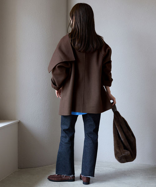 SLOBE IENA(スローブイエナ)の「LE DENIM MOMMY ANKLE LEG(その他パンツ・レディース・ブラック・36/38)」の14枚目の写真