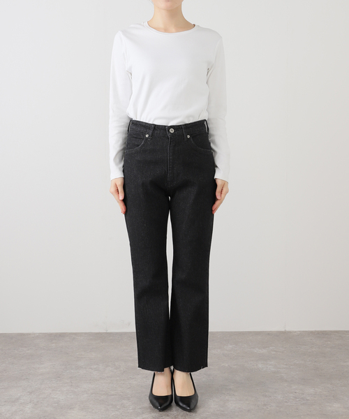 SLOBE IENA(スローブイエナ)の「LE DENIM MOMMY ANKLE LEG(その他パンツ・レディース・ブラック・36/38)」の16枚目の写真