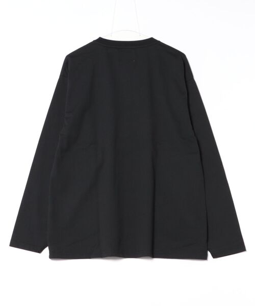 CORISCO（コリスコ）の「キーボードアニマル柄ロンTEE(M1)（Tシャツ/カットソー・メンズ・ホワイト系1/ホワイト系2/グレー系2/ブラック系2/グレー系1/ブラック系1/オートミール/キナリ・LARGE/X-LARGE/MEDIUM）」の9枚目の写真