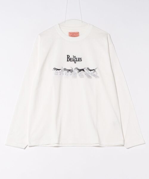 CORISCO(コリスコ)の「キーボードアニマル柄ロンTEE(M1)(Tシャツ/カットソー・メンズ・ホワイト系1/ホワイト系2/グレー系2/ブラック系2/グレー系1/ブラック系1/オートミール/キナリ・LARGE/X-LARGE/MEDIUM)」の20枚目の写真