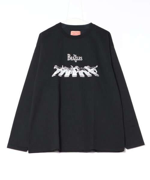 CORISCO(コリスコ)の「キーボードアニマル柄ロンTEE(M1)(Tシャツ/カットソー・メンズ・ホワイト系1/ホワイト系2/グレー系2/ブラック系2/グレー系1/ブラック系1/オートミール/キナリ・LARGE/X-LARGE/MEDIUM)」の16枚目の写真