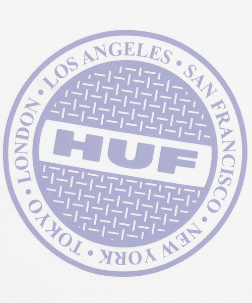 HUF(ハフ)の「MANHOLE LS TEE(Tシャツ/カットソー・メンズ・ブラック/アッシュグレー/ネイビー/ホワイト・S/M/L/XL/XXL)」の11枚目の写真