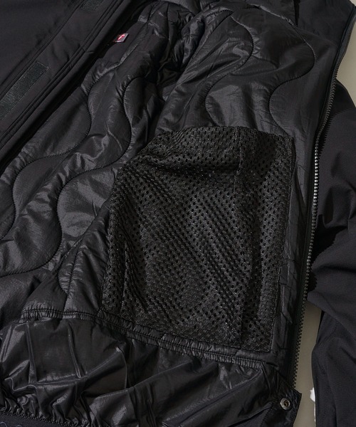 WILD THINGS（ワイルドシングス）の「【WILD THINGS / ワイルドシングス】 DENALI JACKET / デナリジャケット WT25134SK（ダウンジャケット/コート・メンズ・ブラック/グレー・LARGE/MEDIUM/SMALL）」の15枚目の写真