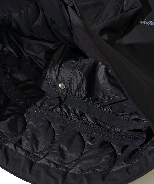 WILD THINGS（ワイルドシングス）の「【WILD THINGS / ワイルドシングス】 DENALI JACKET / デナリジャケット WT25134SK（ダウンジャケット/コート・メンズ・ブラック/グレー・LARGE/MEDIUM/SMALL）」の17枚目の写真