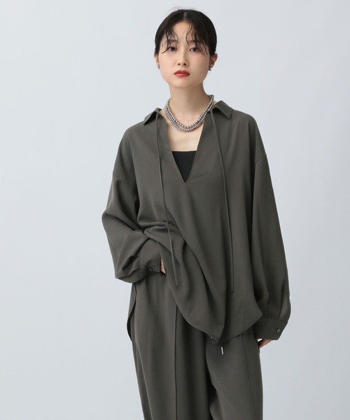 セール】マルチメリットスキッパーシャツ 582342（シャツ/ブラウス