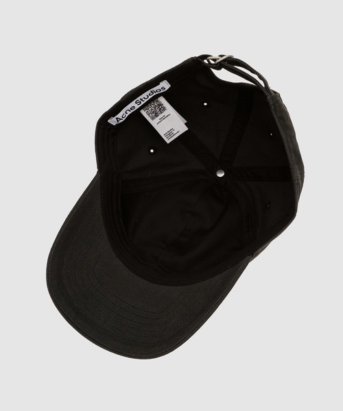Acne Studios（アクネストゥディオズ）の「FA-UX-HATS000251（キャップ・メンズ・ブラック・ONE SIZE）」の6枚目の写真