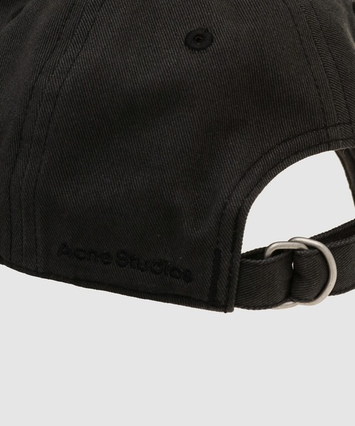 Acne Studios（アクネストゥディオズ）の「FA-UX-HATS000251（キャップ・メンズ・ブラック・ONE SIZE）」の5枚目の写真
