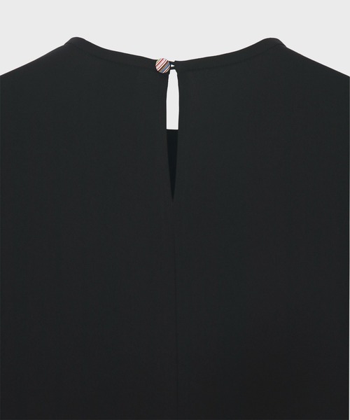 Paul Smith(ポールスミス)の「ウィメンズ バックサテン ジョーゼット ワンピース / 255031 DR144(ワンピース・レディース・ブラック・40)」の5枚目の写真