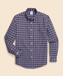 ストレッチオックスフォード GFロゴ シーズナルパターン カジュアルシャツ Regular Fit