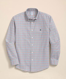 BROOKS BROTHERS（ブルックスブラザーズ）の「ストレッチオックスフォード　GFロゴ　シーズナルパターン　カジュアルシャツ　Regular Fit（シャツ/ブラウス）」