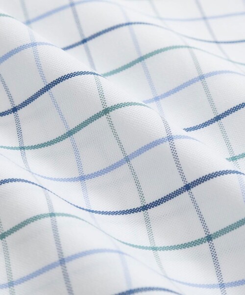 BROOKS BROTHERS（ブルックスブラザーズ）の「ストレッチオックスフォード　GFロゴ　シーズナルパターン　カジュアルシャツ　Regular Fit（シャツ/ブラウス・メンズ・ホワイト/ネイビー/ターコイズブルー/マルチ/ホワイト×ネイビー/ホワイト×レッド/サックスブルー/ダークネイビー/ストライプ/ブルー系その他/ダークブルー/ダークグリーン/レッド/レッド系その他/ブルー系その他2・SMALL/X-LARGE/X-SMALL/MEDIUM/LARGE）」の17枚目の写真