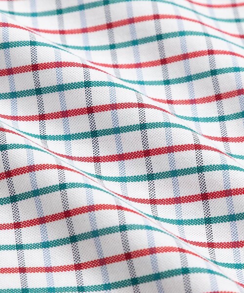 BROOKS BROTHERS（ブルックスブラザーズ）の「ストレッチオックスフォード　GFロゴ　シーズナルパターン　カジュアルシャツ　Regular Fit（シャツ/ブラウス・メンズ・ホワイト/ネイビー/ターコイズブルー/マルチ/ホワイト×ネイビー/ホワイト×レッド/サックスブルー/ダークネイビー/ストライプ/ブルー系その他/ダークブルー/ダークグリーン/レッド/レッド系その他/ブルー系その他2・SMALL/X-LARGE/X-SMALL/MEDIUM/LARGE）」の19枚目の写真