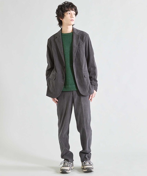 セール】ヘリンボーンコーデュロイジャケット（テーラードジャケット