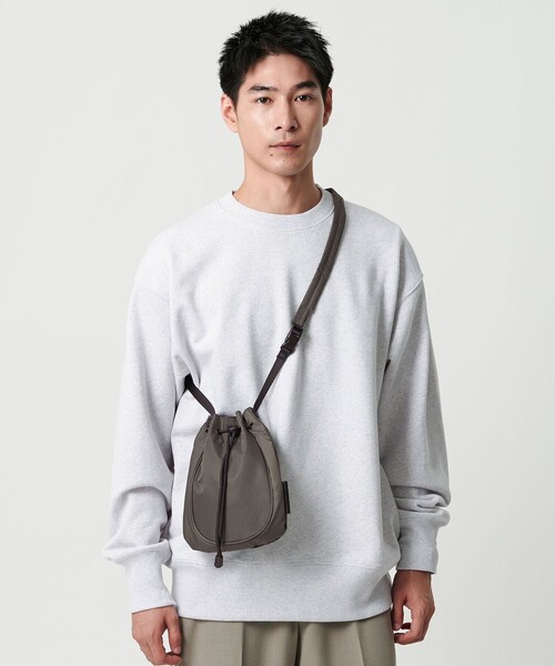 green label relaxing(グリーンレーベルリラクシング)の「【WEB限定】WR 2W ミニパース ショルダーバッグ -撥水-(トートバッグ・メンズ・ダークグレー/ブラック・FREE)」の10枚目の写真