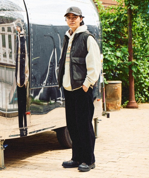 niko and...（ニコアンド）の「ブリーチスタンドベスト（ベスト・メンズ・グレー/ブラック・MEDIUM/LARGE）」の8枚目の写真