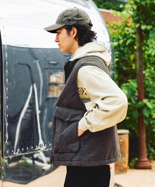 niko and...（ニコアンド）の「ブリーチスタンドベスト（ベスト・メンズ・グレー/ブラック・MEDIUM/LARGE）」の11枚目の写真