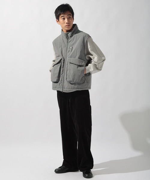 niko and...（ニコアンド）の「ブリーチスタンドベスト（ベスト・メンズ・グレー/ブラック・MEDIUM/LARGE）」の12枚目の写真