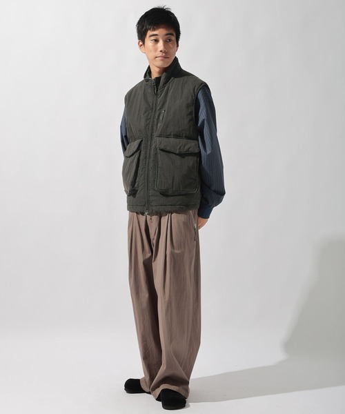 niko and...（ニコアンド）の「ブリーチスタンドベスト（ベスト・メンズ・グレー/ブラック・MEDIUM/LARGE）」の16枚目の写真