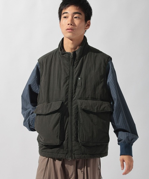 niko and...（ニコアンド）の「ブリーチスタンドベスト（ベスト・メンズ・グレー/ブラック・MEDIUM/LARGE）」の19枚目の写真