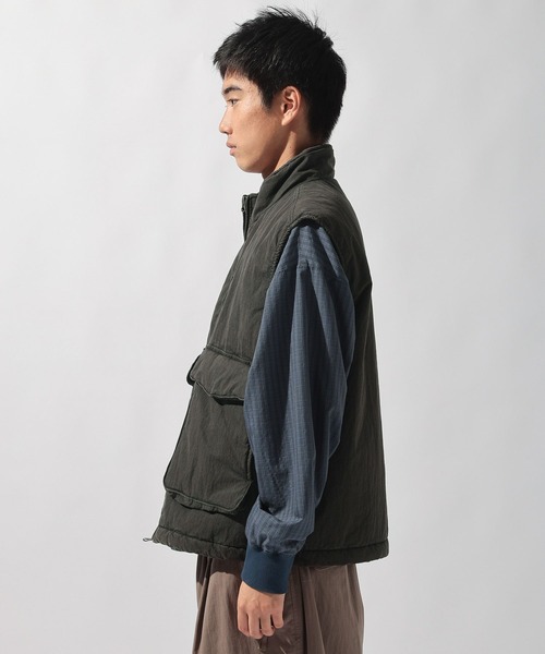 niko and...（ニコアンド）の「ブリーチスタンドベスト（ベスト・メンズ・グレー/ブラック・MEDIUM/LARGE）」の21枚目の写真