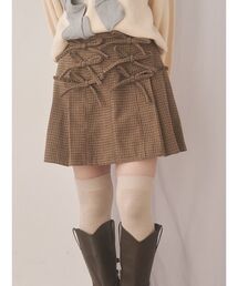 merry jenny | リボンリボンプリーツミニスカート(スカート)