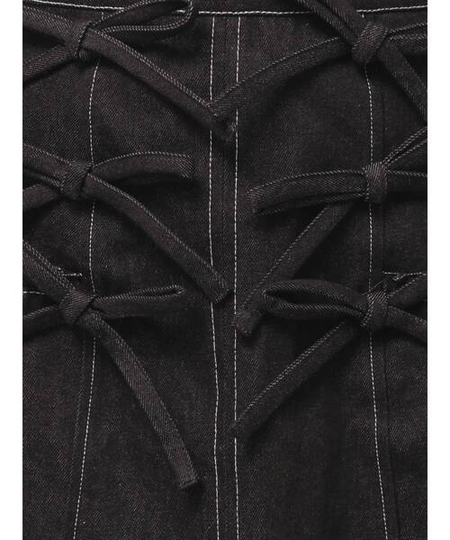 merry jenny(メリージェニー)の「リボンリボンプリーツミニスカート(スカート・レディース・その他1/ブルー/ブラック・FREE)」の13枚目の写真