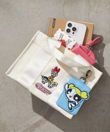 SALON de RUBAN（サロンドルヴァン）の「【SALON de RUBAN / サロン ド ルヴァン】 パワーパフガールズ ハンドトート（トートバッグ）」