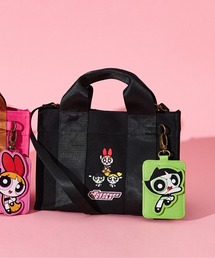 SALON de RUBAN（サロンドルヴァン）の「【SALON de RUBAN / サロン ド ルヴァン】 パワーパフガールズ ハンドトート（トートバッグ）」