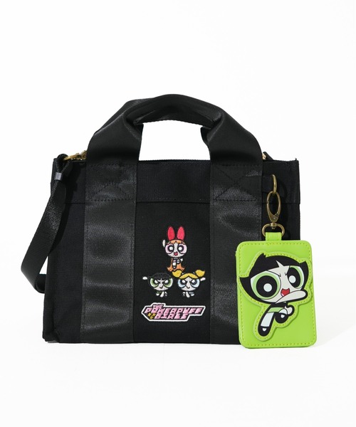 SALON de RUBAN（サロンドルヴァン）の「【SALON de RUBAN / サロン ド ルヴァン】 パワーパフガールズ ハンドトート（トートバッグ・レディース・ブラック/アイボリー/ピンク・FREE）」の17枚目の写真