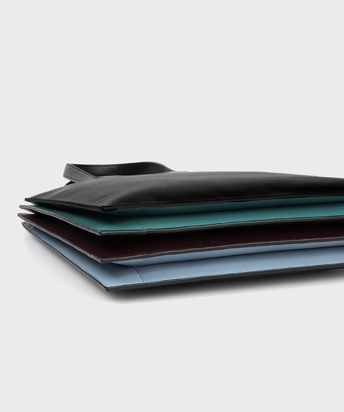 Paul Smith(ポールスミス)の「コンサティーナ AW25 トートバッグ【553432 N111T】(トートバッグ・メンズ・ブラック/ブラウン・FREE)」の6枚目の写真