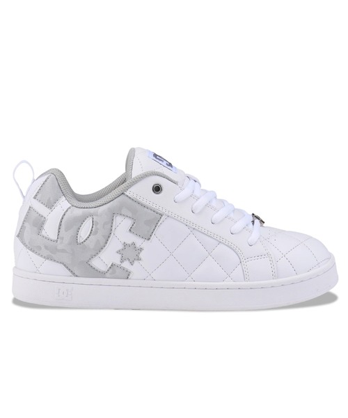DC SHOES（ディーシーシューズ）の「ALLIANCE SE SN/DCキルティングデザインユニセックススニーカー（スニーカー・メンズ・ウィート/ホワイト×ライトグレー・23cm/23.5cm/24cm/24.5cm/25cm/25.5cm/26cm/26.5cm/27cm/27.5cm/28cm/28.5cm/29cm/30cm）」の3枚目の写真
