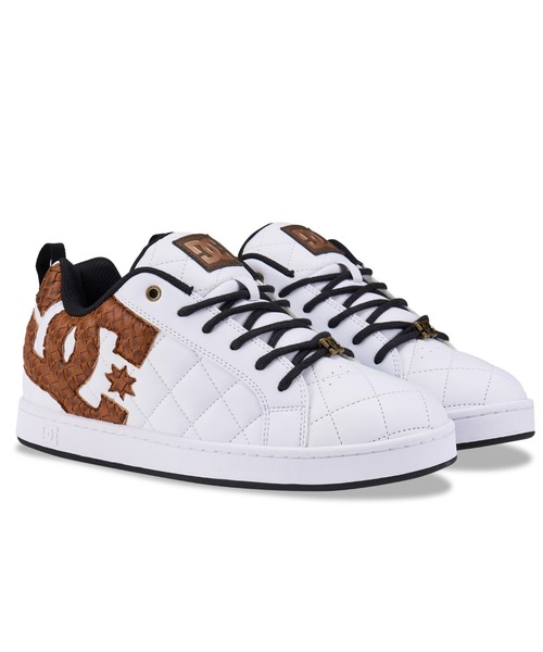 DC SHOES（ディーシーシューズ）の「ALLIANCE SE SN/DCキルティングデザインユニセックススニーカー（スニーカー・メンズ・ウィート/ホワイト×ライトグレー・23cm/23.5cm/24cm/24.5cm/25cm/25.5cm/26cm/26.5cm/27cm/27.5cm/28cm/28.5cm/29cm/30cm）」の10枚目の写真