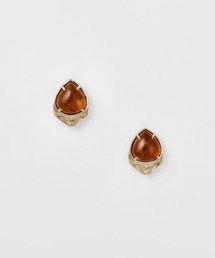 agete ピアス 両耳 Amazon.co.jp: [アガット] agete 【両耳用K10フープピアス