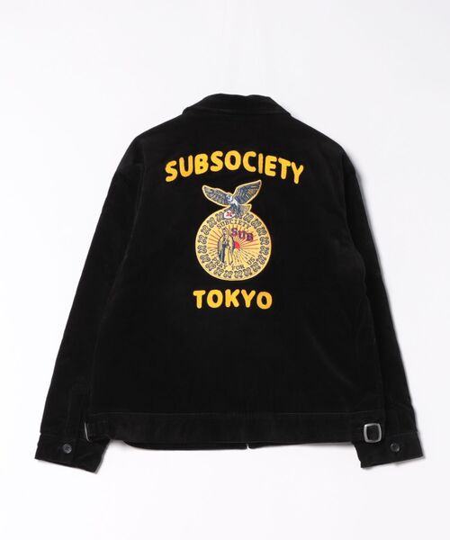 Subciety（サブサエティ）の「SST jkt（ブルゾン・メンズ・ブラック/ネイビー・MEDIUM/LARGE/X-LARGE/SMALL）」の3枚目の写真