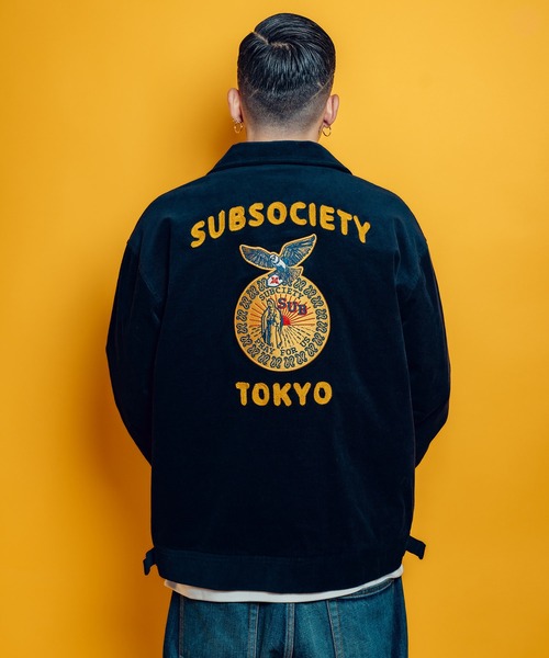 Subciety（サブサエティ）の「SST jkt（ブルゾン・メンズ・ブラック/ネイビー・MEDIUM/LARGE/X-LARGE/SMALL）」の15枚目の写真