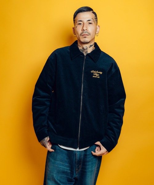 Subciety（サブサエティ）の「SST jkt（ブルゾン・メンズ・ブラック/ネイビー・MEDIUM/LARGE/X-LARGE/SMALL）」の16枚目の写真