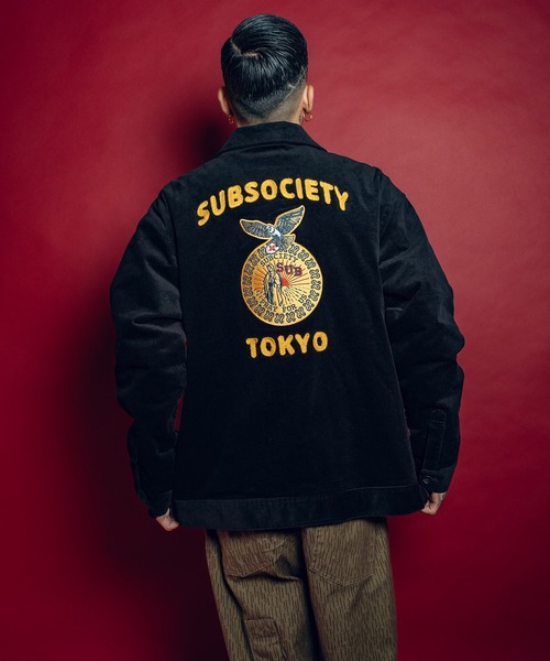 Subciety（サブサエティ）の「SST jkt（ブルゾン・メンズ・ブラック/ネイビー・MEDIUM/LARGE/X-LARGE/SMALL）」の9枚目の写真