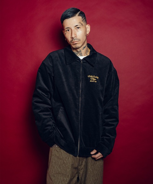 Subciety（サブサエティ）の「SST jkt（ブルゾン・メンズ・ブラック/ネイビー・MEDIUM/LARGE/X-LARGE/SMALL）」の10枚目の写真