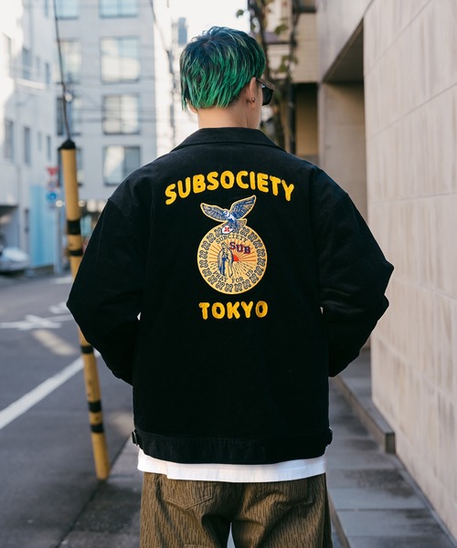 Subciety（サブサエティ）の「SST jkt（ブルゾン・メンズ・ブラック/ネイビー・MEDIUM/LARGE/X-LARGE/SMALL）」の22枚目の写真