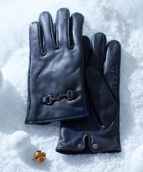 新品【TAKEO KIKUCHI】手袋＆マフラーBOXセット　定価16500円 TAKEO KIKUCHI（タケオキクチ） 手袋 スマートフォン対応 タッチパネル