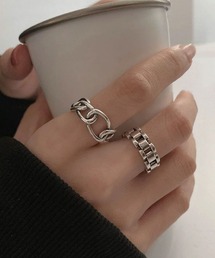 B.I.D.（ビーアイディー）の「《Bz》デザインリング2点セット/2点セット(RZ)（リング）」