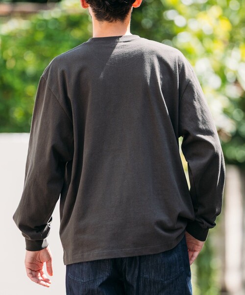 STONE  ヘビーウェイト ロングスリーブ ブラック LOS ANGELES APPAREL カスタム 6.5oz ヘビーウエイト ロング